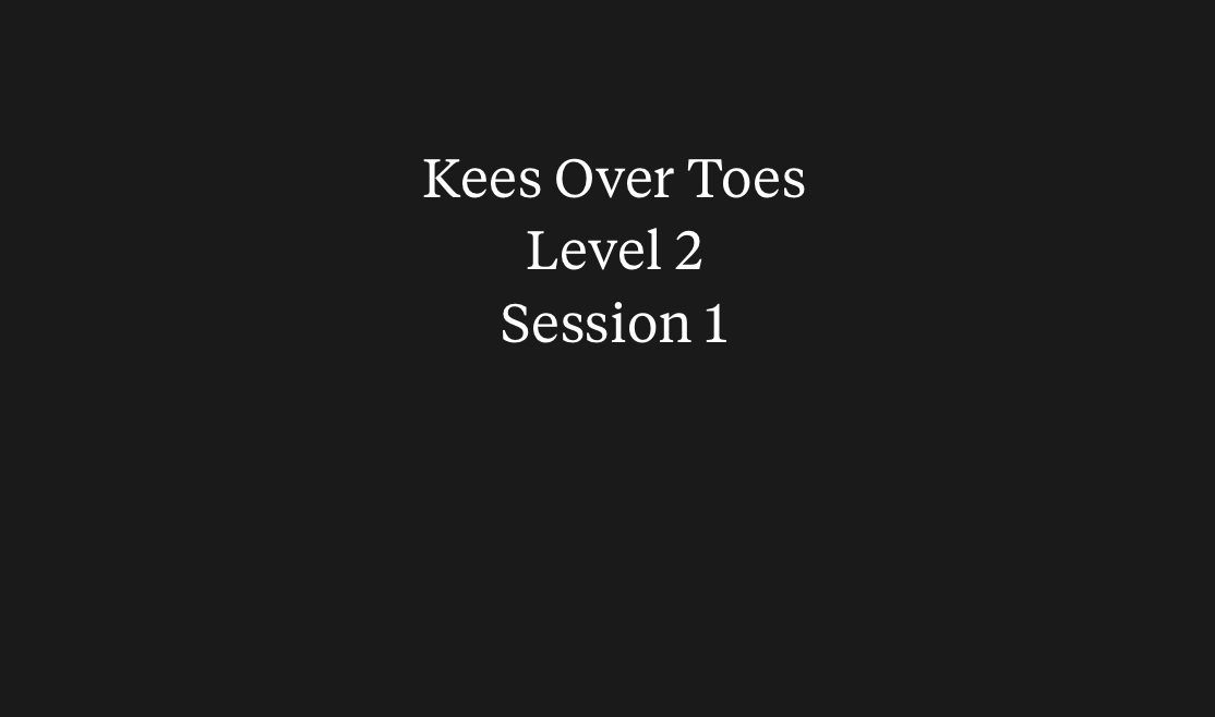 Knees Over Toes 2.1 post photo